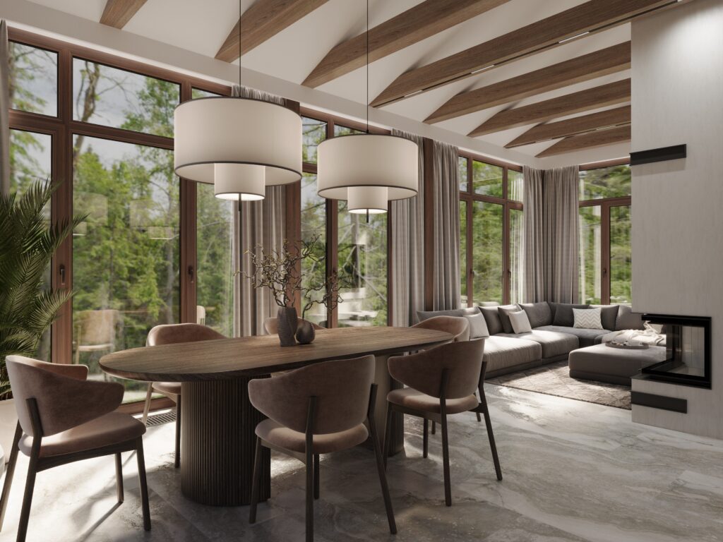 Krakov house / 3d render Design Project by Iryna Tereshchecnko.